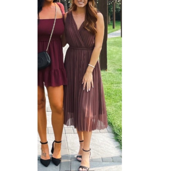 WILFRED XXS MAUVE KAREL DRESS - Picture 5 of 5